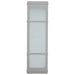 Access - 20040LEDDMG-SAT/RFR - LED Wall Fixture - Metropolis - Satin