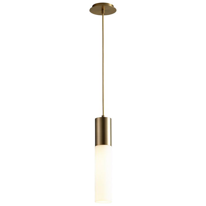 Quorum - 3-653-140 - LED Pendant - Magnum - Aged Brass