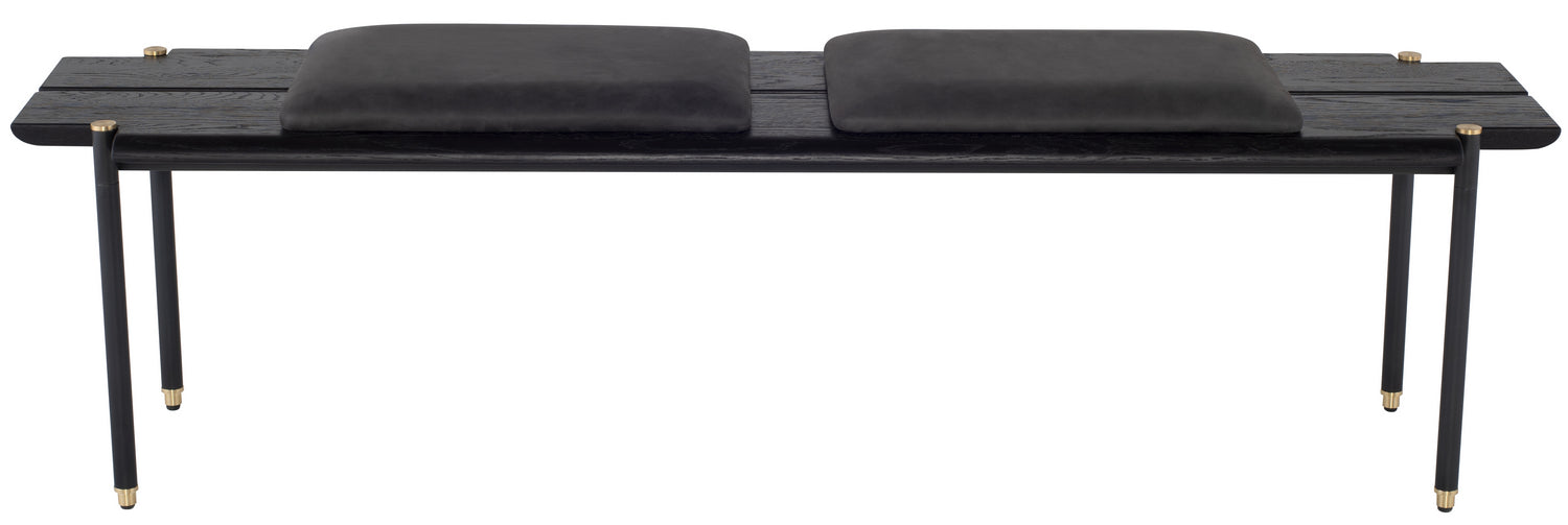 Nuevo - HGDA685 - Cushion - Stacking Bench - Storm Black
