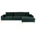 Nuevo - HGSC507 - Sectional - Colyn - Emerald Green
