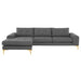 Nuevo - HGSC508 - Sectional - Colyn - Shale Grey