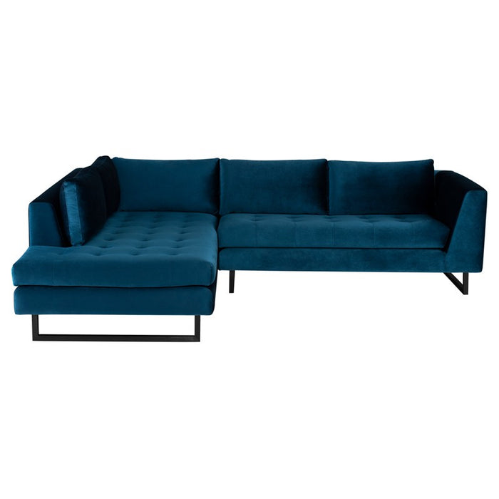 Nuevo - HGSC522 - Sectional - Janis - Midnight Blue