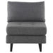 Nuevo - HGSC554 - Sofa Extension - Janis - Dark Grey Tweed