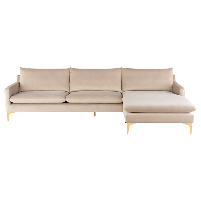 Nuevo - HGSC565 - Sectional - Anders - Nude