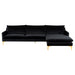 Nuevo - HGSC583 - Sectional - Anders - Black