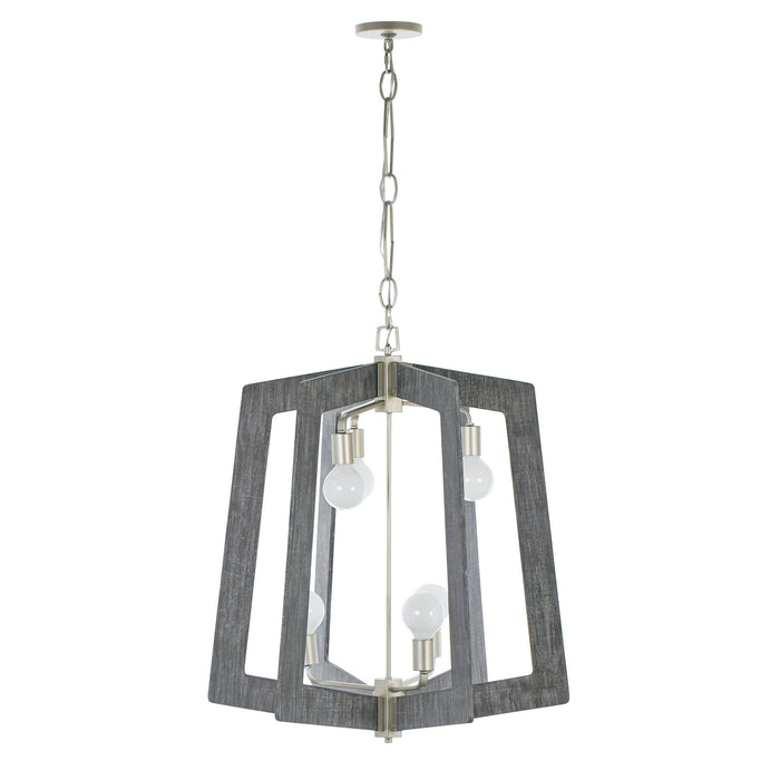Varaluz - 268F06SOG - Six Light Chandelier - Lofty - Steel