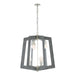 Varaluz - 268F06SOG - Six Light Chandelier - Lofty - Steel