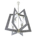 Varaluz - 268F06SOG - Six Light Chandelier - Lofty - Steel