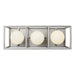 Varaluz - 325B03SOCB - Three Light Bath - Plaza - Silverado/Carbon