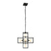 Varaluz - 325P06CBHG - Six Light Pendant - Plaza - Carbon/Havana Gold