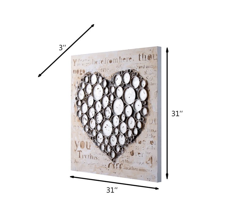 Varaluz - 4DWA0114 - Wall Art - Work of Heart