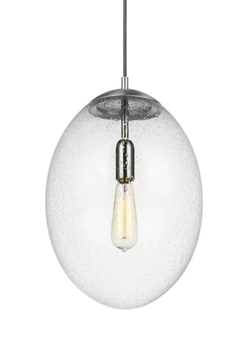Visual Comfort Studio - 6801801EN7-04 - One Light Pendant - Leo H.G. - Satin Aluminum
