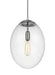 Visual Comfort Studio - 6801801EN7-04 - One Light Pendant - Leo H.G. - Satin Aluminum