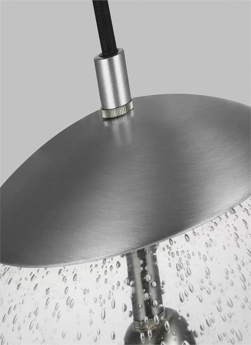Visual Comfort Studio - 6801801EN7-04 - One Light Pendant - Leo H.G. - Satin Aluminum