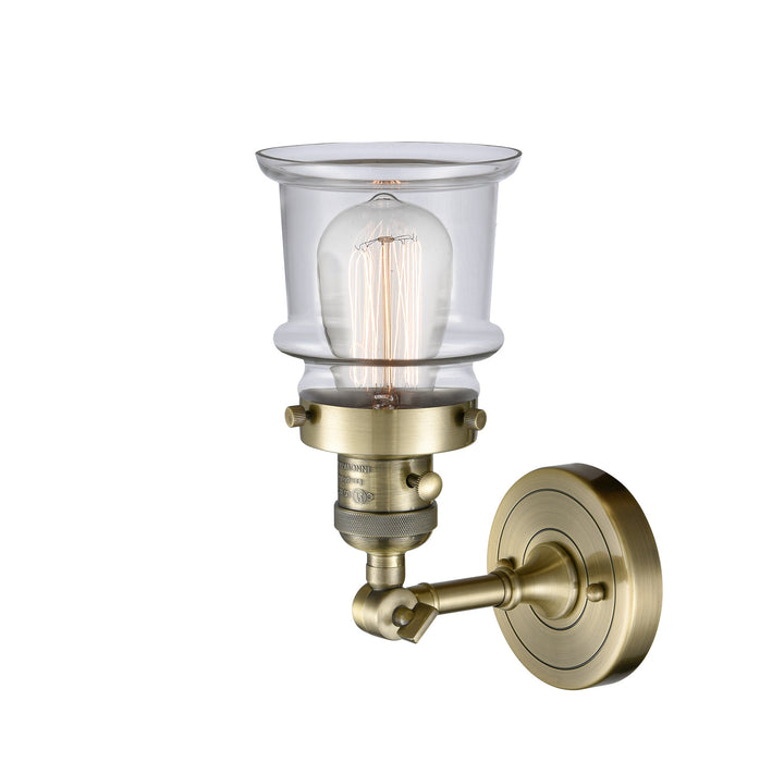 Innovations - 203SW-AB-G182S-LED - LED Wall Sconce - Franklin Restoration - Antique Brass