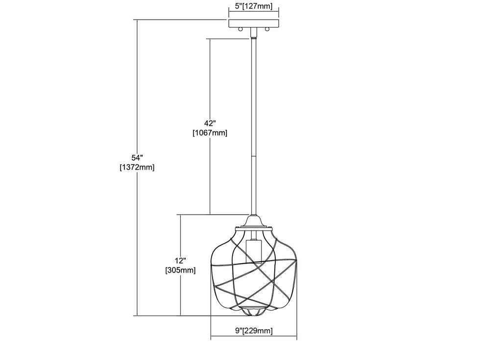 ELK Home - 85217/1 - One Light Mini Pendant - Adorn - Oil Rubbed Bronze