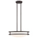 Access - 20469LEDD-BRZ/ACR - LED Semi Flush Mount - Solero - Bronze