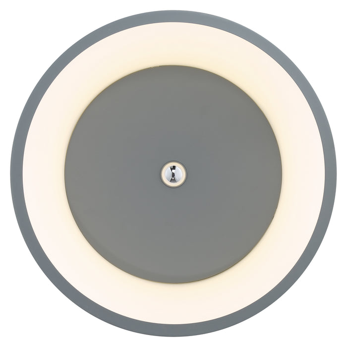 Access - 50941LEDD-GRY/ACR - LED Flush Mount - Radiant - Gray