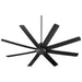 Quorum - 3-100-15 - 70"Ceiling Fan - Cosmo - Black