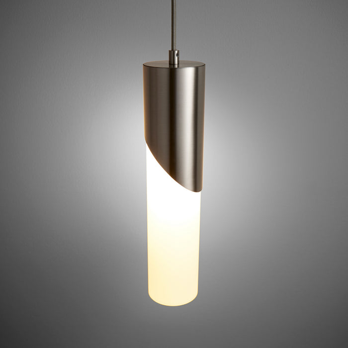 Quorum - 3-678-224 - LED Pendant - Ellipse - Satin Nickel