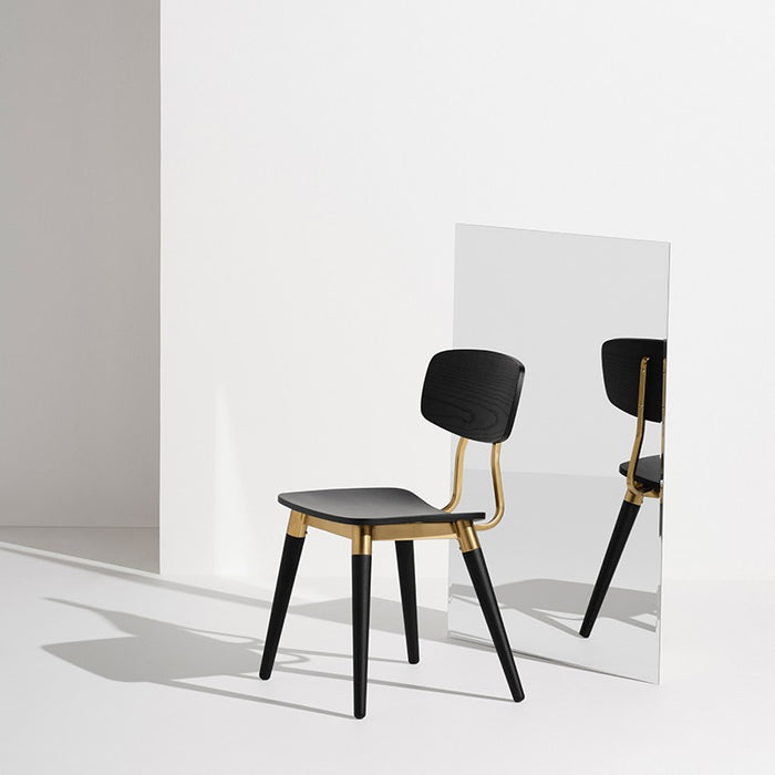 Nuevo - HGEM863 - Dining Chair - Scholar - Onyx