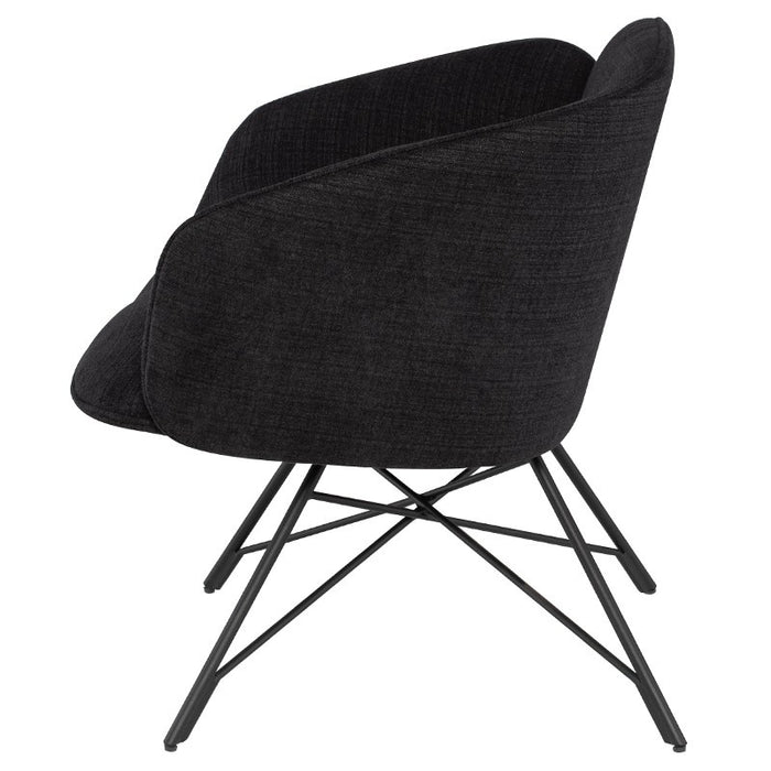 Nuevo - HGNE221 - Occasional Chair - Doppio - Coal