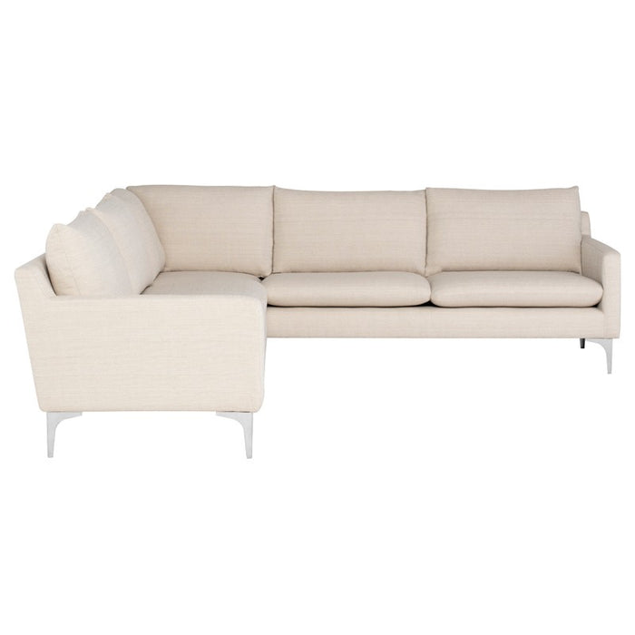 Nuevo - HGSC668 - L Sectional - Anders - Sand