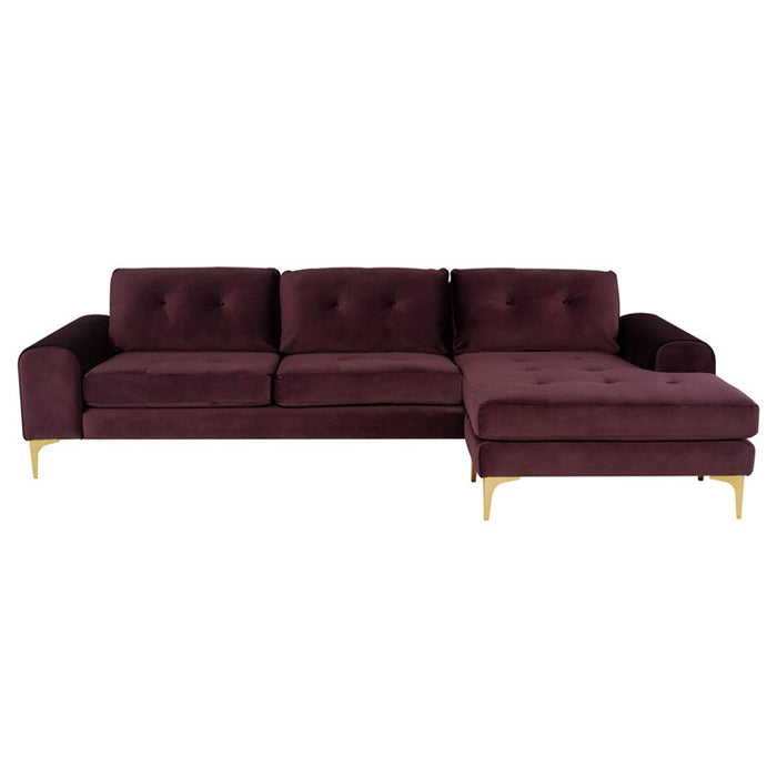 Nuevo - HGSC673 - Sectional - Colyn - Mulberry
