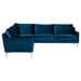 Nuevo - HGSC678 - L Sectional - Anders - Midnight Blue