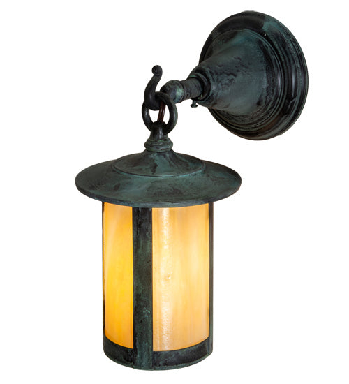 Meyda Tiffany - 3620 - One Light Wall Sconce - Fulton - Craftsman Verdi