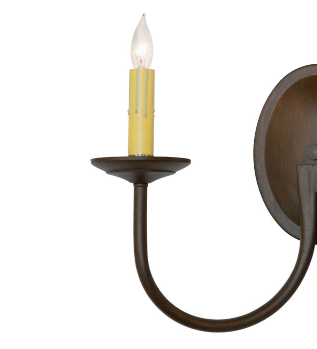 Meyda Tiffany - 118552 - Two Light Wall Sconce - Classic - Rustic Iron