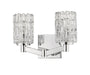 Z-Lite - 1931-2V-CH - Two Light Vanity - Aubrey - Chrome