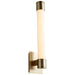 Quorum - 3-556-40 - LED Wall Sconce - Zenith II - Aged Brass