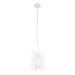 Varaluz - 330M01WH - One Light Mini Pendant - Monarch - White