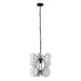Varaluz - 330P01BL - One Light Mini Pendant - Monarch - Black