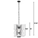 Varaluz - 330P01BL - One Light Mini Pendant - Monarch - Black