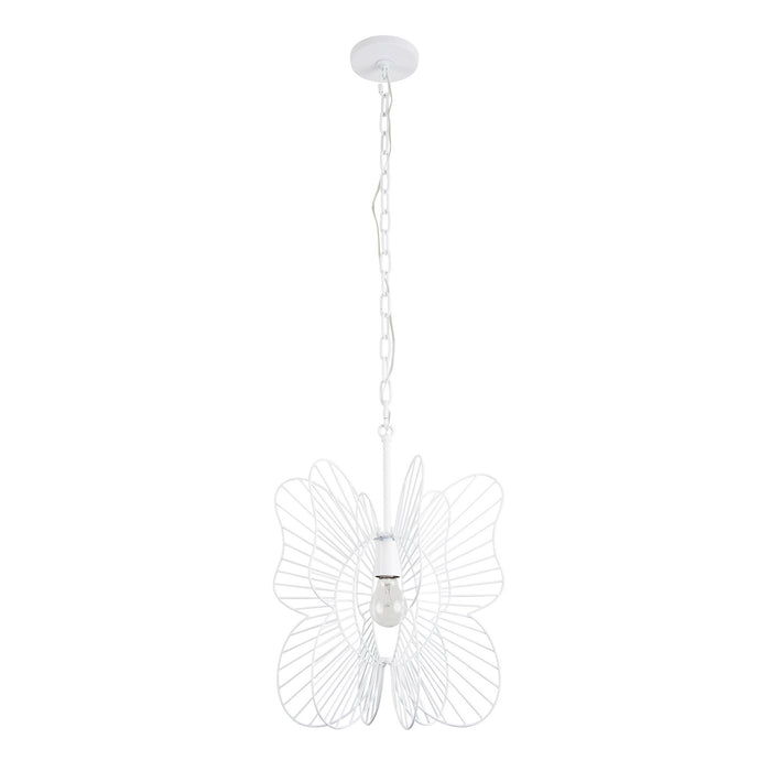 Varaluz - 330P01WH - One Light Mini Pendant - Monarch - White
