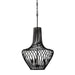 Varaluz - 339P03ABL - Three Light Pendant - Elsa - Black