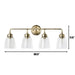 Varaluz - 341B04AB - Four Light Bath - Helena - Antique Brass