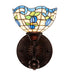 Meyda Tiffany - 225837 - One Light Wall Sconce - Roseborder - Mahogany Bronze