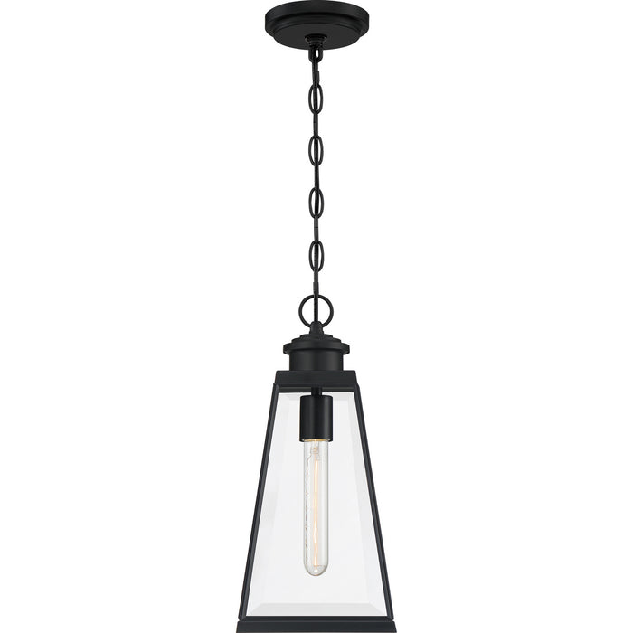 Quoizel - PAX1907MBK - One Light Outdoor Hanging Lantern - Paxton - Matte Black