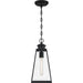 Quoizel - PAX1907MBK - One Light Outdoor Hanging Lantern - Paxton - Matte Black