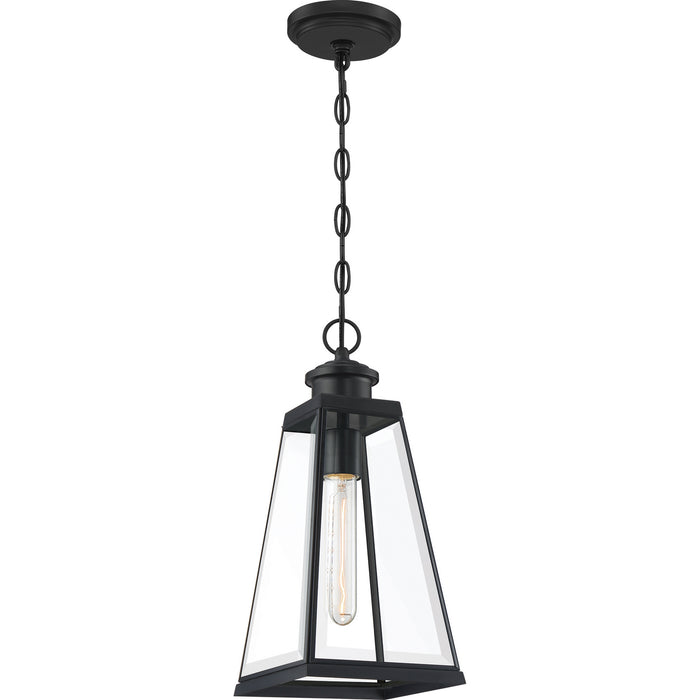 Quoizel - PAX1907MBK - One Light Outdoor Hanging Lantern - Paxton - Matte Black