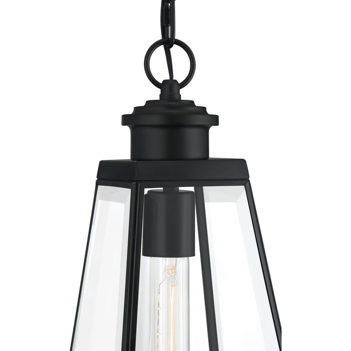 Quoizel - PAX1907MBK - One Light Outdoor Hanging Lantern - Paxton - Matte Black