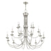 Livex Lighting - 42688-91 - 21 Light Chandelier - Estate - Brushed Nickel