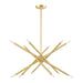 Livex Lighting - 46776-12 - 12 Light Chandelier - Soho - Satin Brass