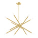 Livex Lighting - 46776-12 - 12 Light Chandelier - Soho - Satin Brass