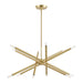 Livex Lighting - 46776-12 - 12 Light Chandelier - Soho - Satin Brass