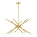 Livex Lighting - 46776-12 - 12 Light Chandelier - Soho - Satin Brass
