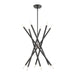 Livex Lighting - 46776-76 - 12 Light Chandelier - Soho - Scandinavian Gray w/ Brushed Nickels